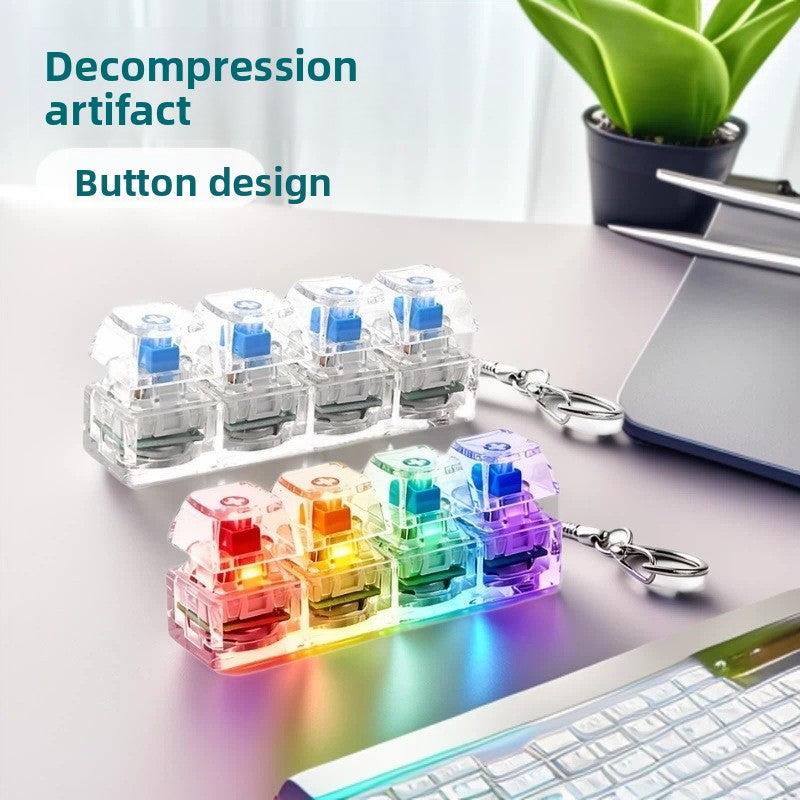 Mechanical Keyboard Switch Keychain