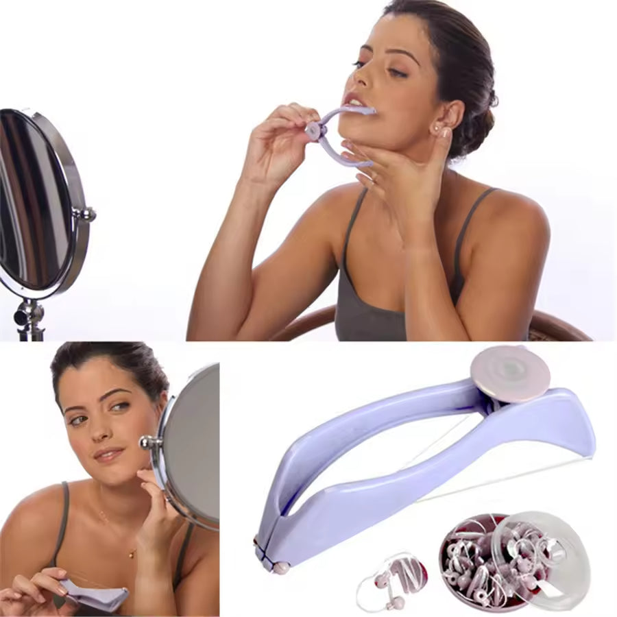 Women Hair Removal Epilator Mini Facial Hair Remover