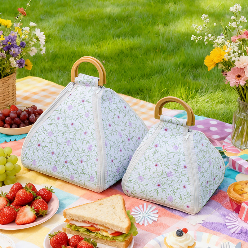 Fabric Picnic Pot Cover Bag