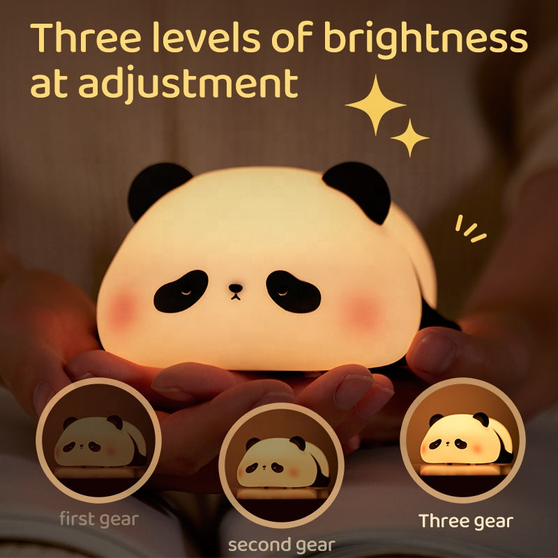 Silicone Panda Lamp