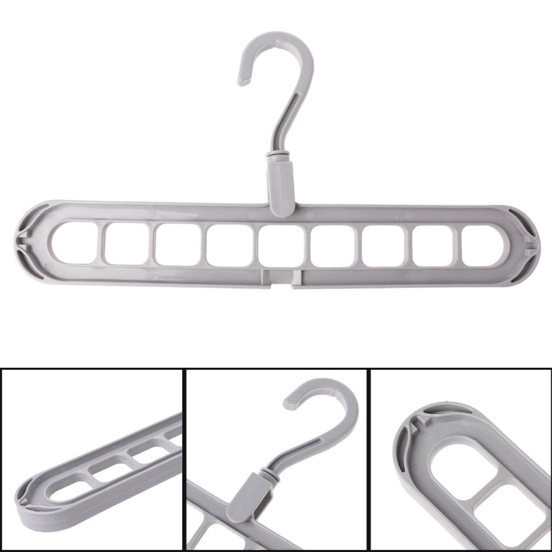 9 Holes Multifunction Clothes Hanger