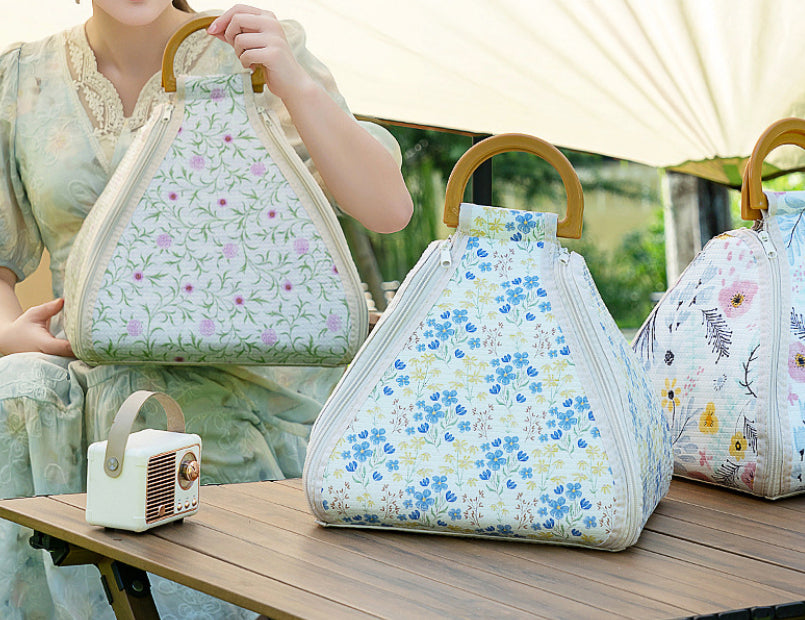 Fabric Picnic Pot Cover Bag