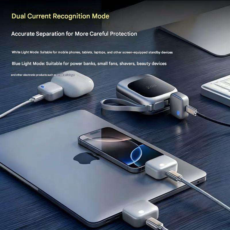 Auto Disconnect USB C Charger Adapter
