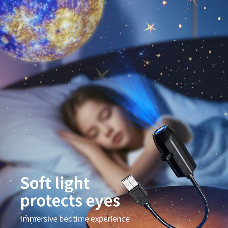 USB Plug-In 5V LED Projection Lamp