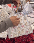 Fabric Picnic Pot Cover Bag