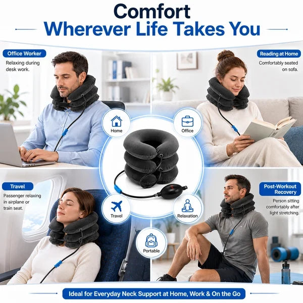 NeckRelief Adjustable Support Collar