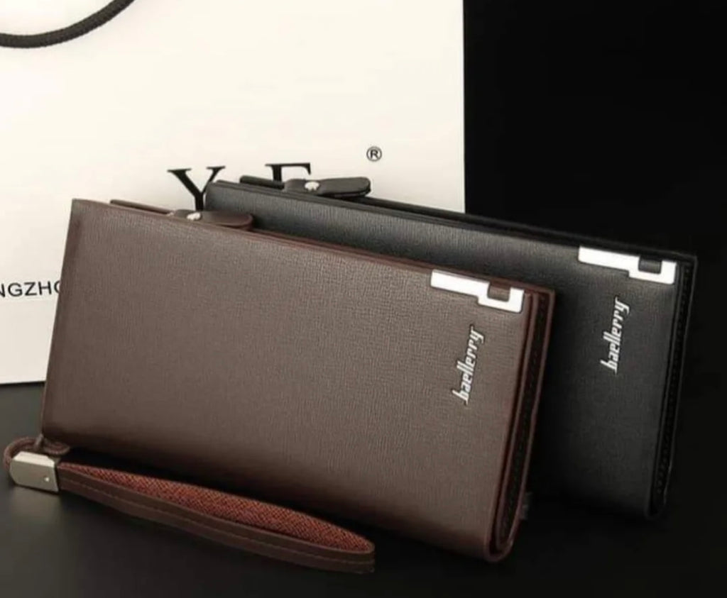 Baellerry Long Wallet for Men and Women