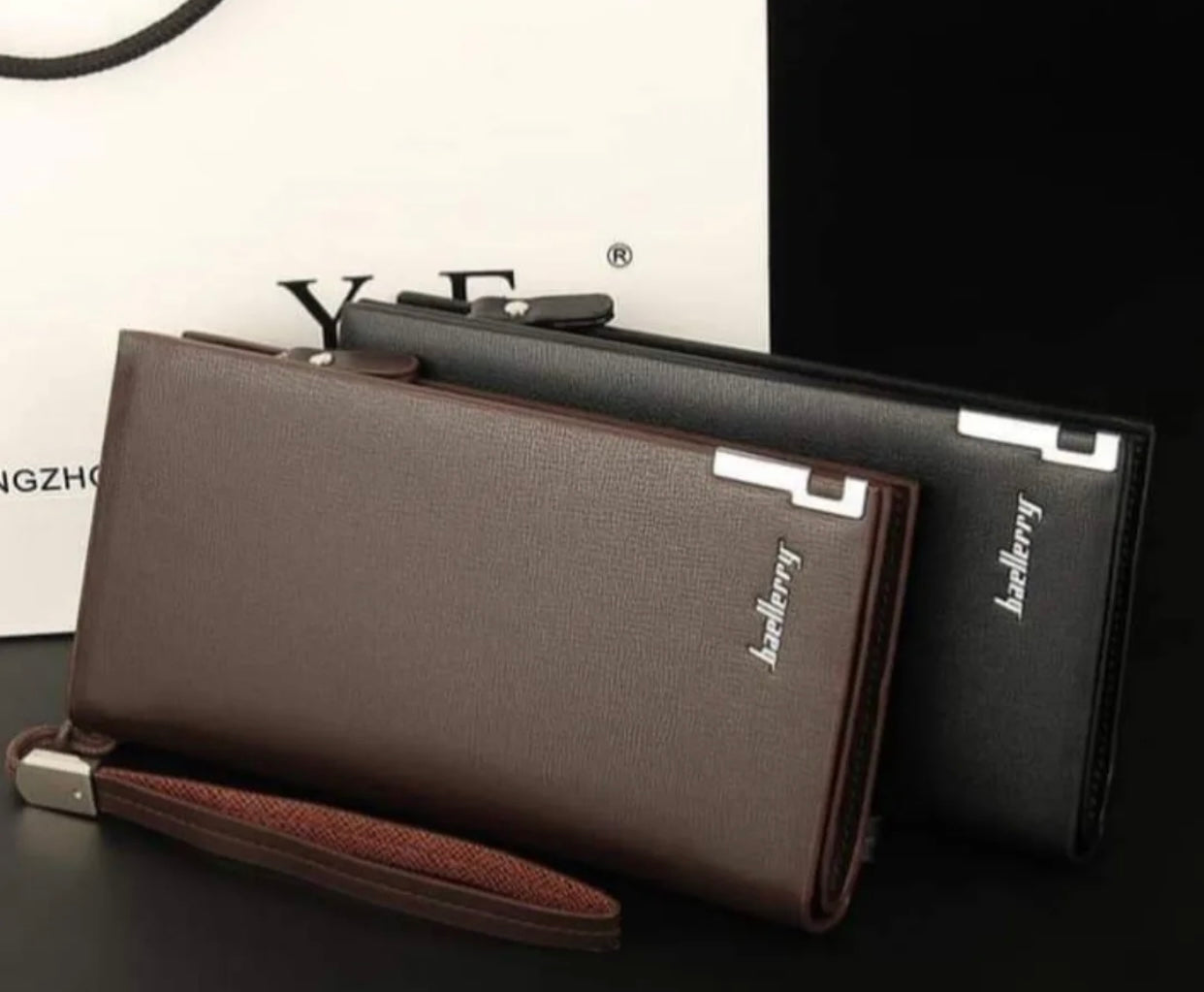 Baellerry Long Wallet for Men and Women