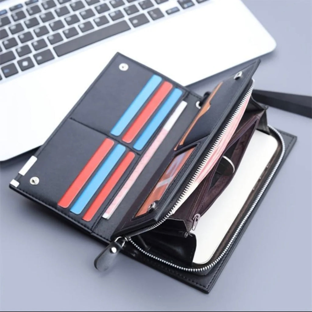 Baellerry Long Wallet for Men and Women