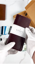 Luffy Leather Long Wallet for Men and Women