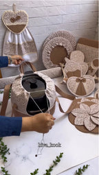 Floral Fabric Pot Cover