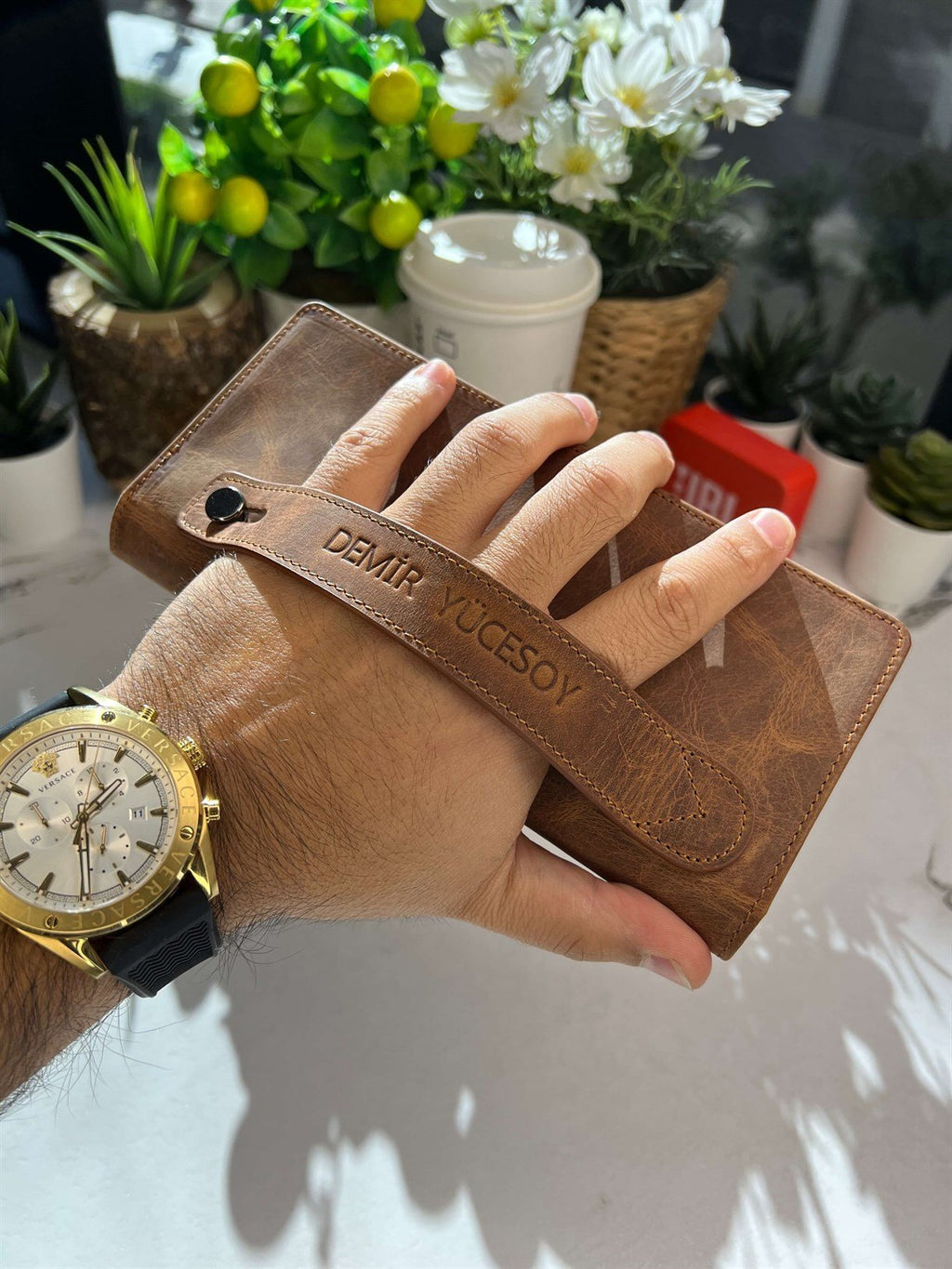 Leather Long Wallet (Unisex)