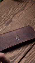 Premium Leather Long Wallet